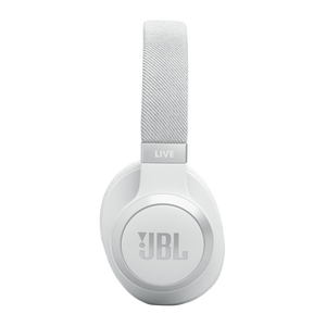 JBL Live 770NC - White - Wireless Over-Ear Headphones with True Adaptive Noise Cancelling - Right